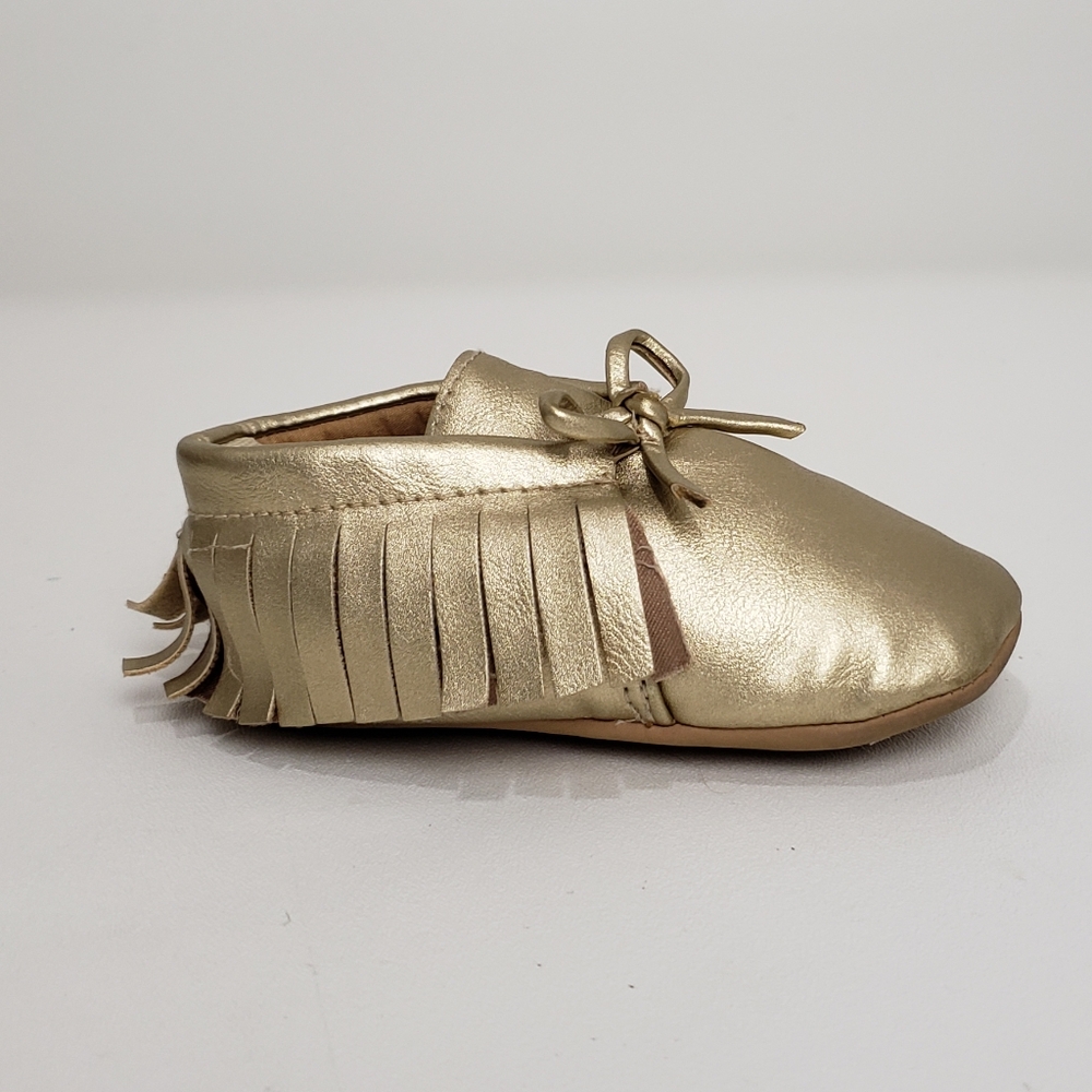 Gold Baby Moccasins!